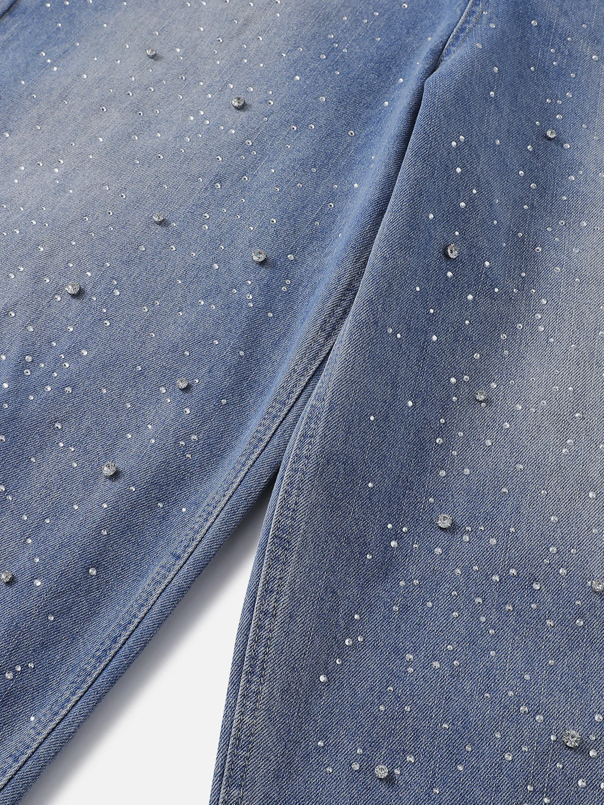 Aelfric Eden Lockere Jeans mit Strass-Applikation - Image 3