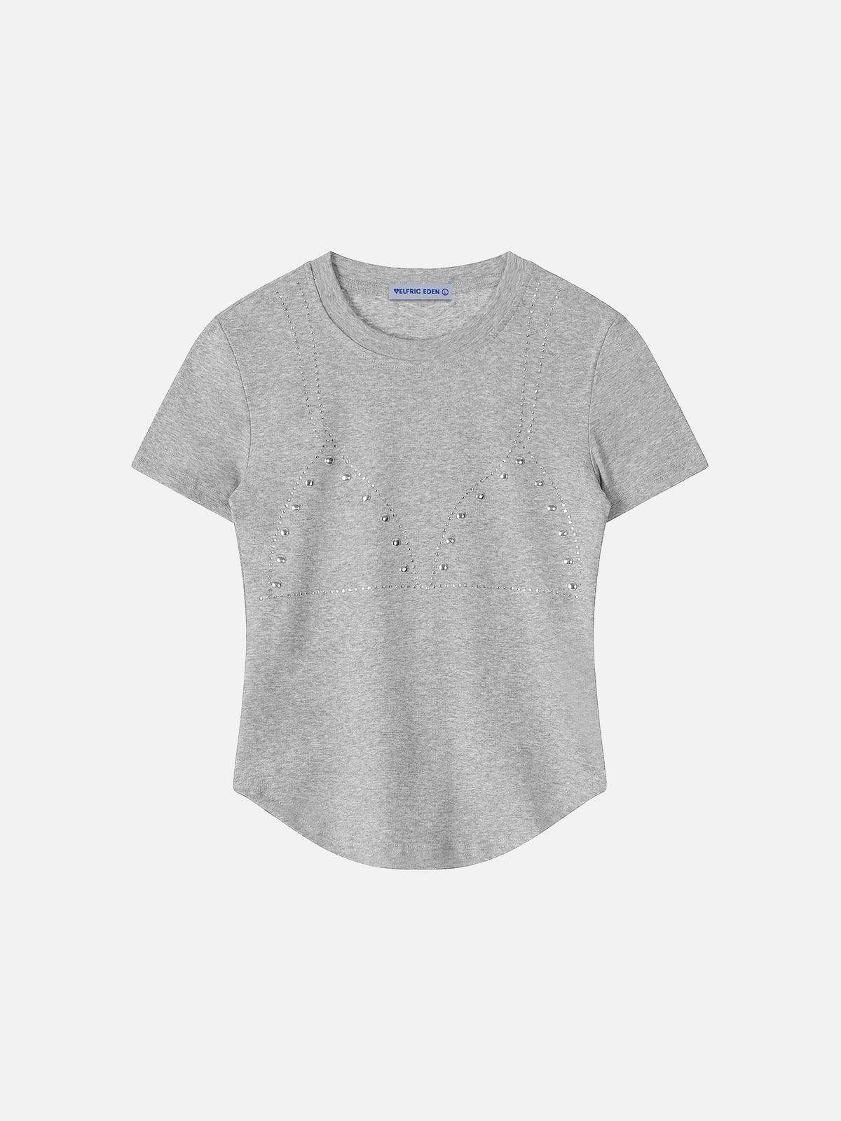 Aelfric Eden Strassbesetztes T-Shirt - Image 3