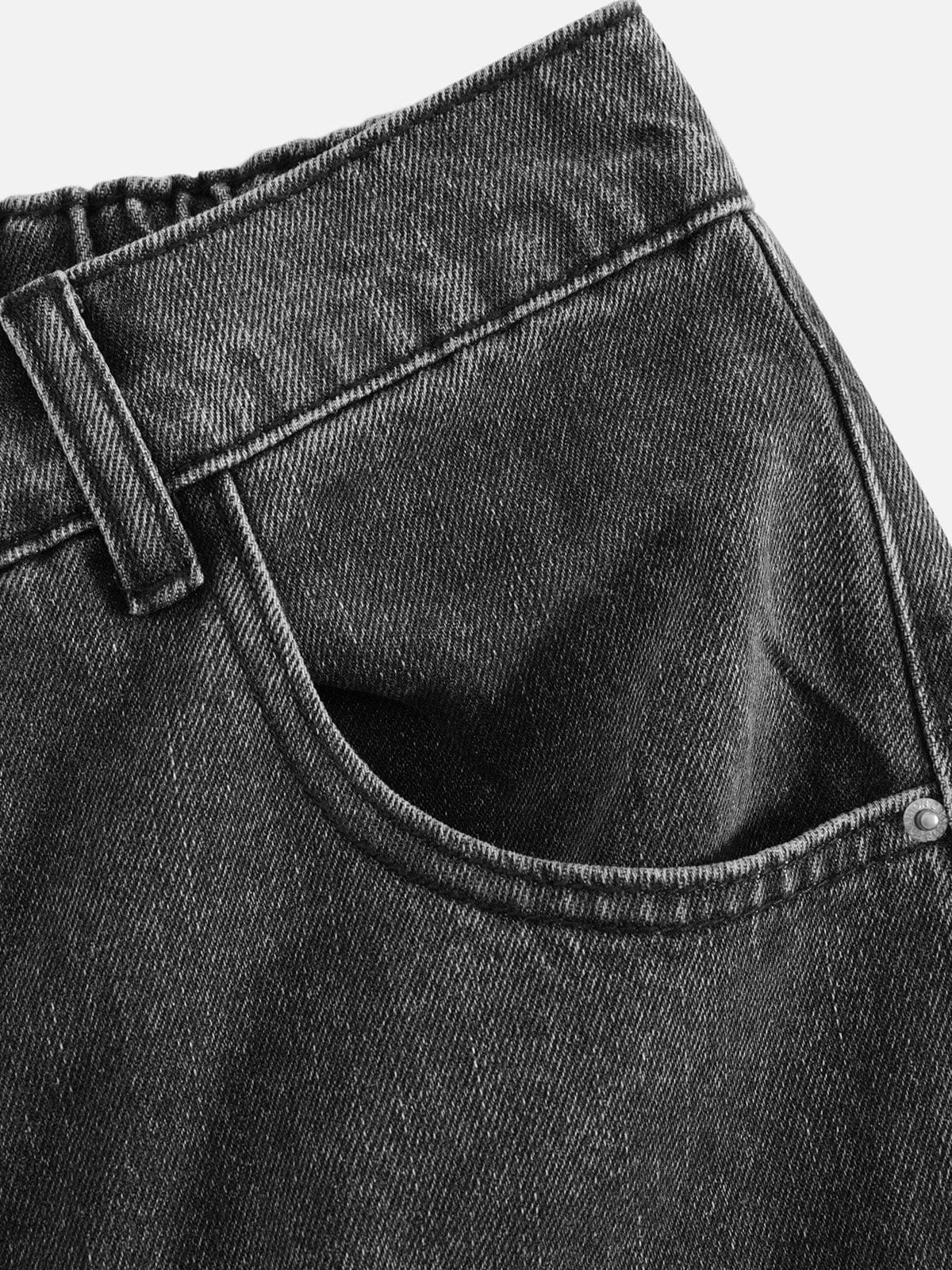 Aelfric Eden Washed Jorts mit Strasssteinen - Image 6