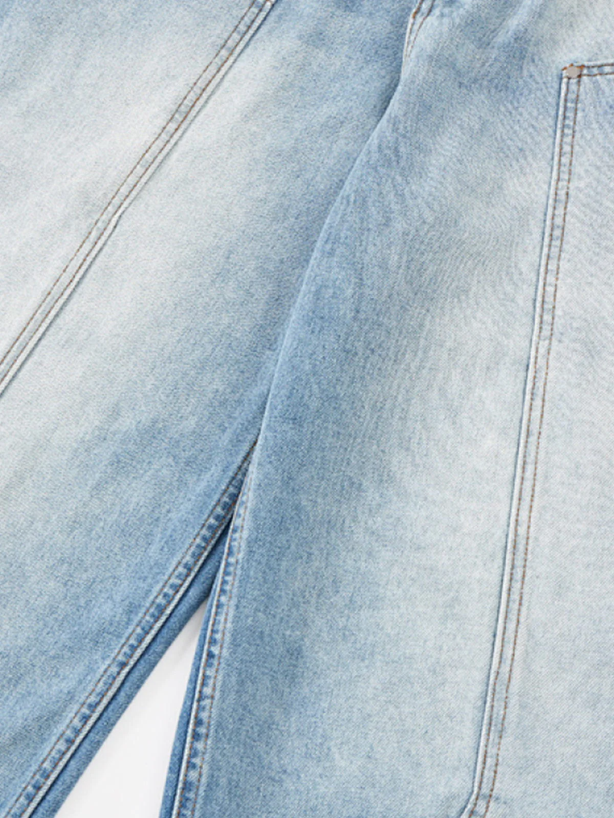Aelfric Eden Seam Panel Baggy Barrel Jeans - Image 4