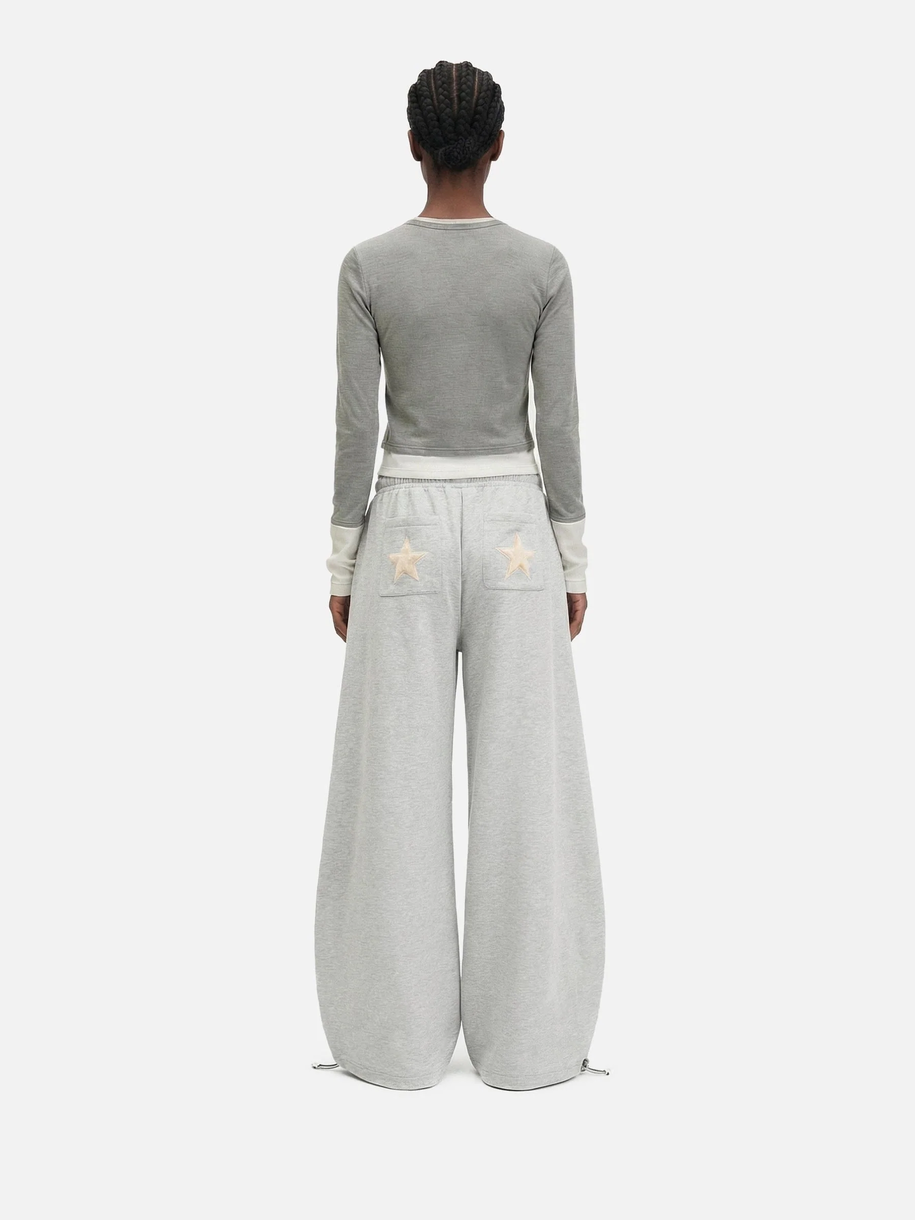 Aelfric Eden Star Applique Baggy Barrel Jogginghose - Image 3