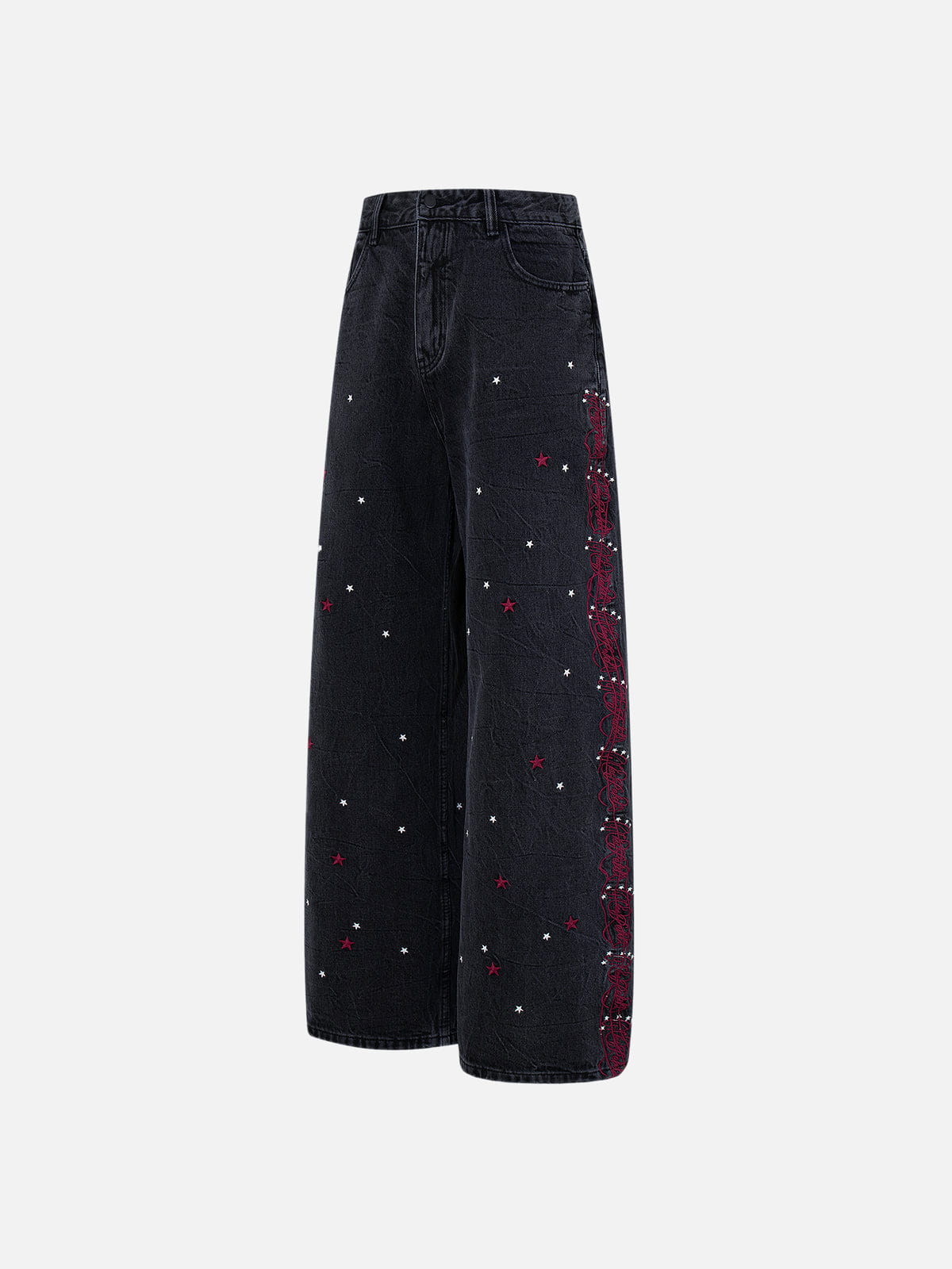 Aelfric Eden Star Panel Baggy Jeans - Image 2