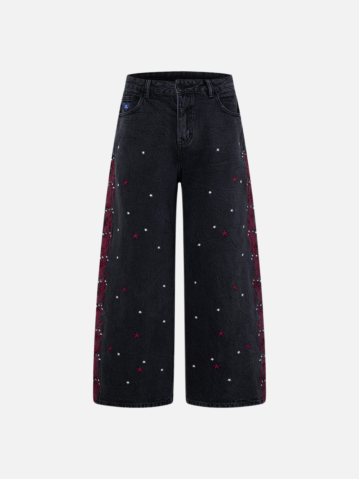 Aelfric Eden Star Panel Baggy Jeans - Image 3