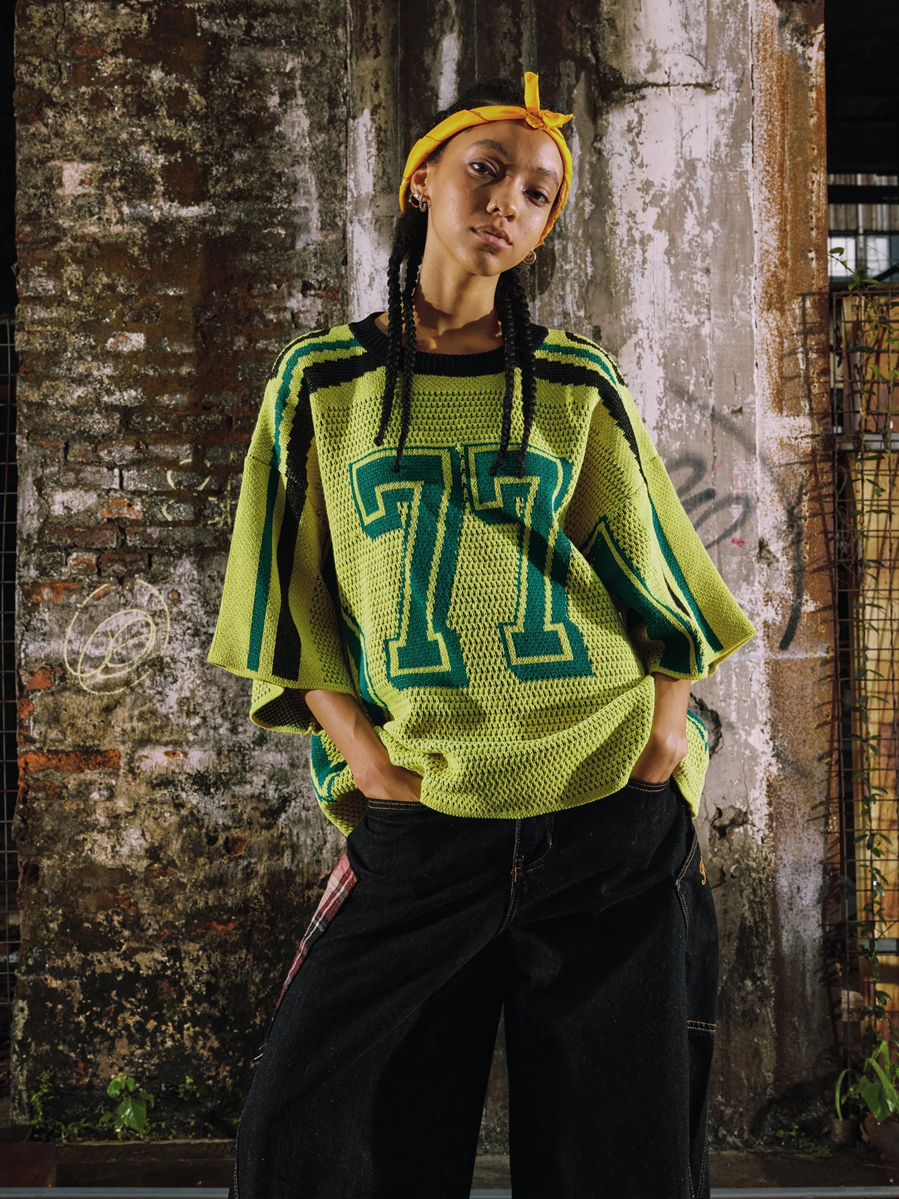 Aelfric Eden 77 Strick-T-Shirt - Image 4