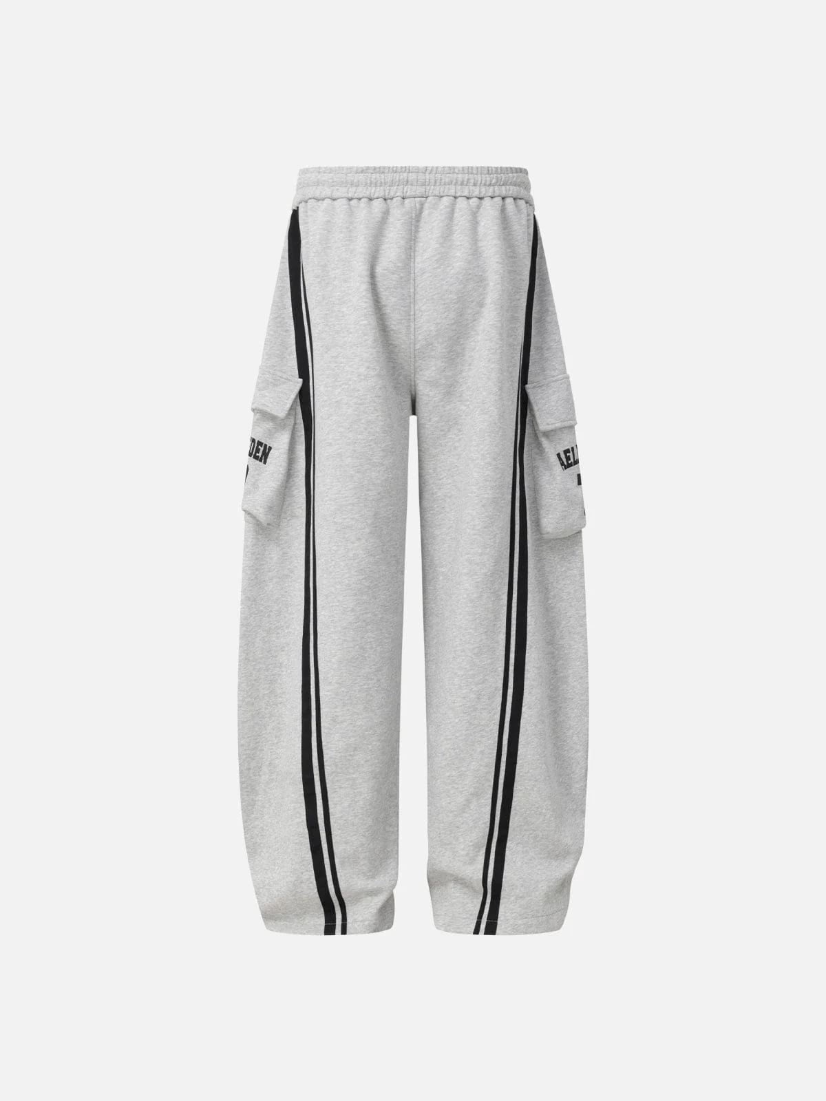 Aelfric Eden Gestreifte Baggy Barrel Jogginghose - Image 2