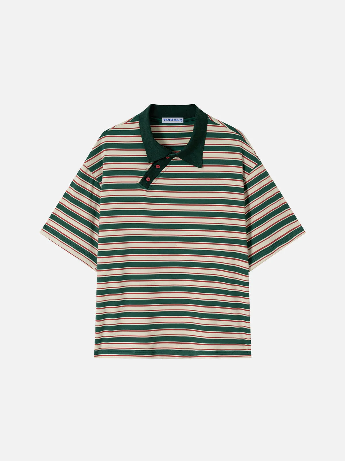 Aelfric Eden Gestreiftes Polo-T-Shirt - Image 5