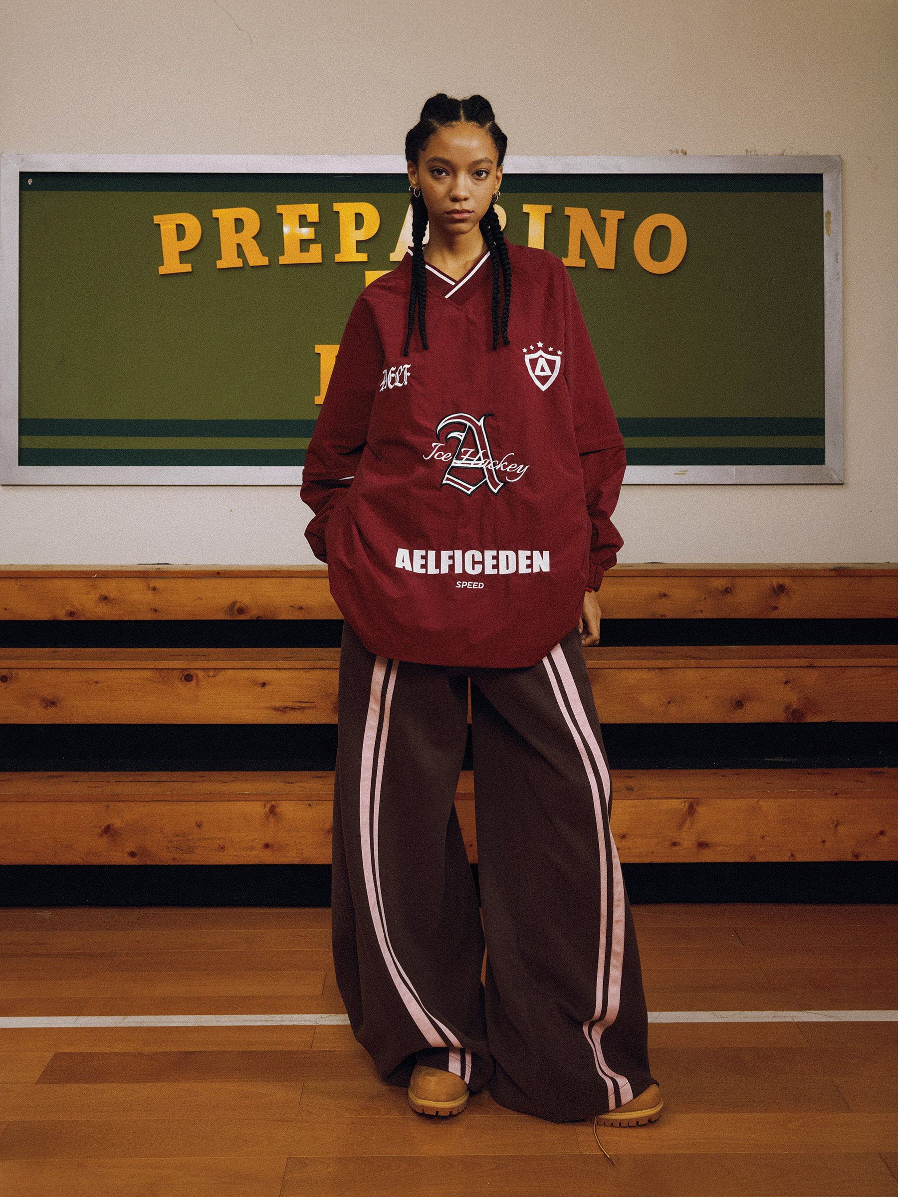 Aelfric Eden Stripe Super Baggy Barrel Sweatpants - Image 8