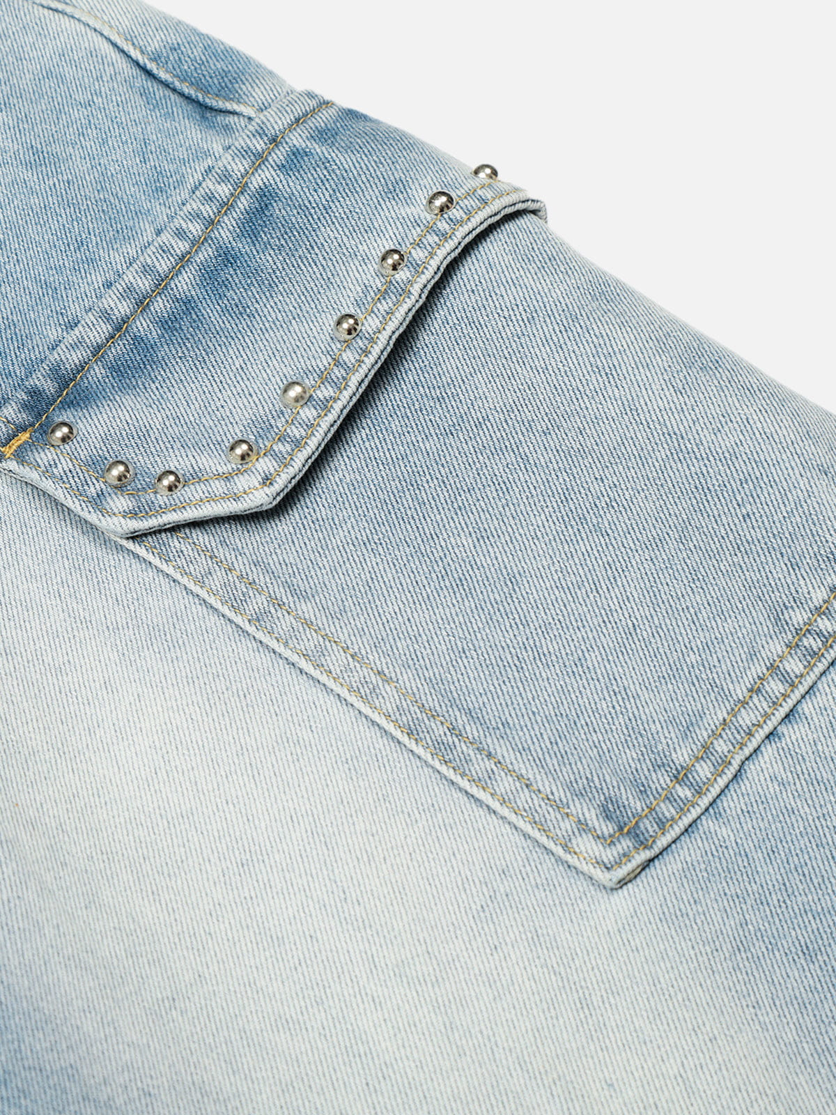 Aelfric Eden Baggy Jeans mit Nieten - Image 5
