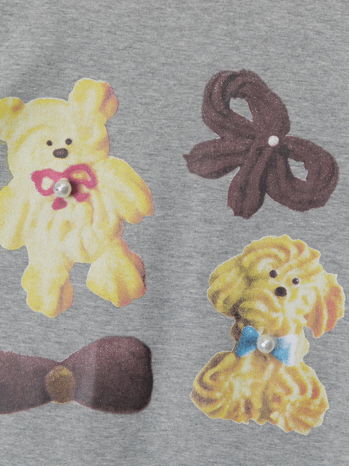 Aelfric Eden Teddy Bow Grafik-T-Shirt - Image 4