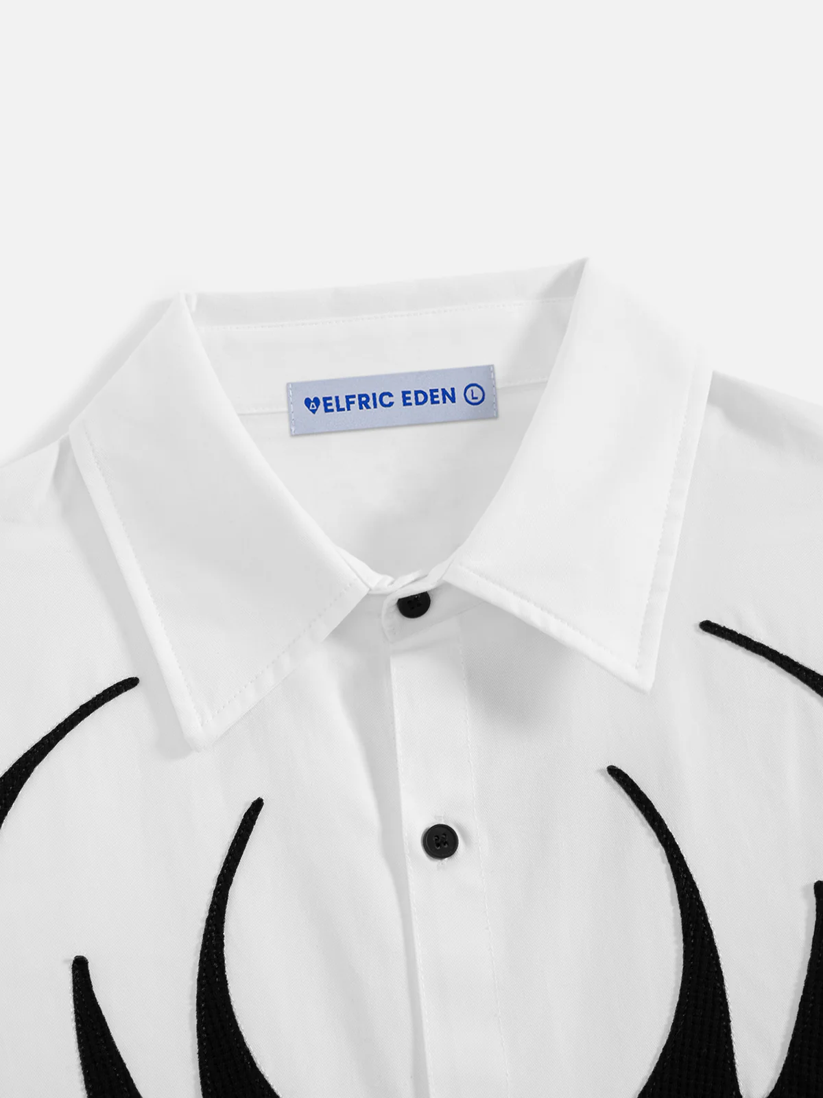 Aelfric Eden Tribal Panel Langarm-Shirt mit Lagenlook - Image 3