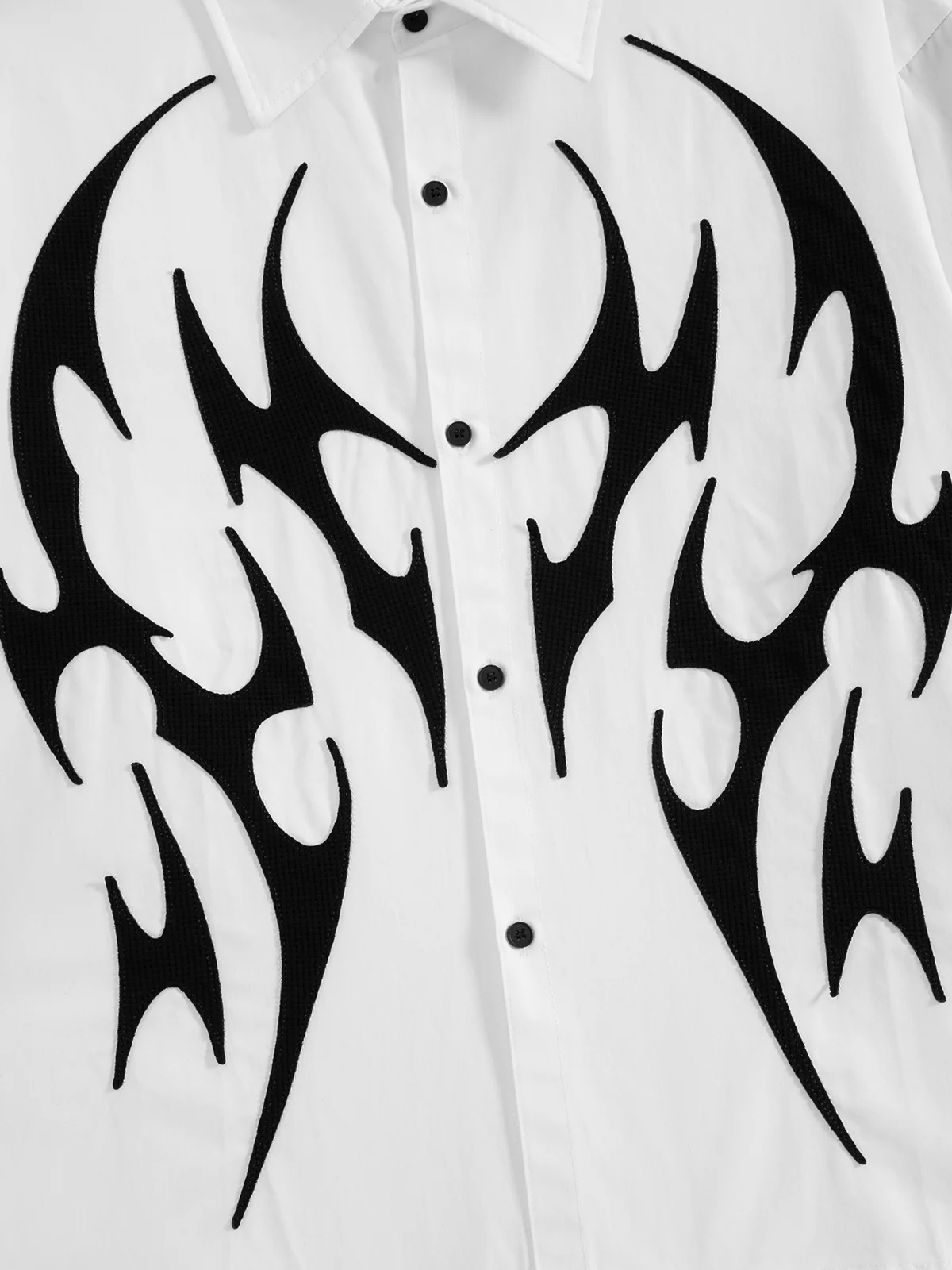 Aelfric Eden Tribal Panel Langarm-Shirt mit Lagenlook - Image 4