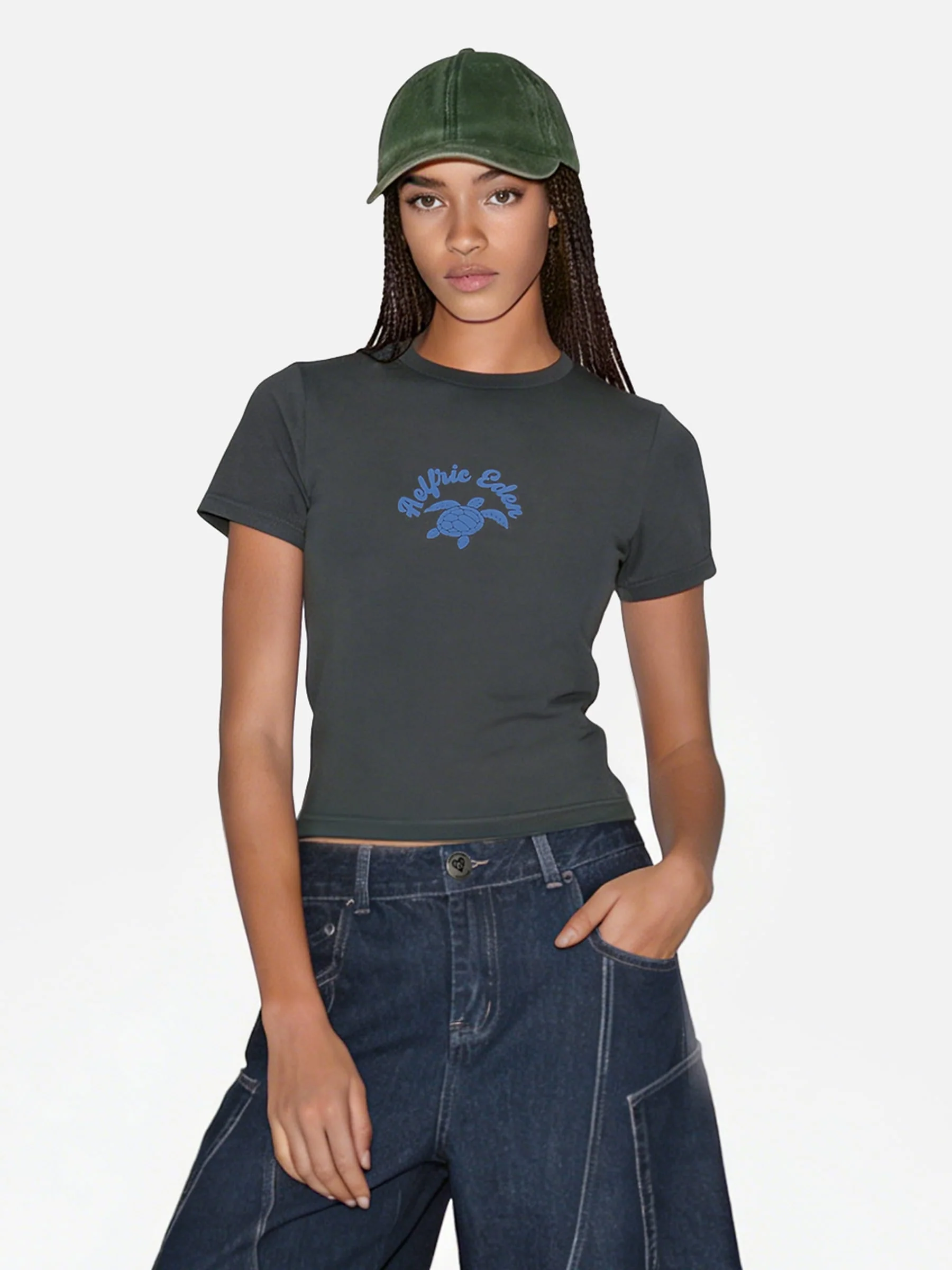 Aelfric Eden Turtle Graphic Baby Tee