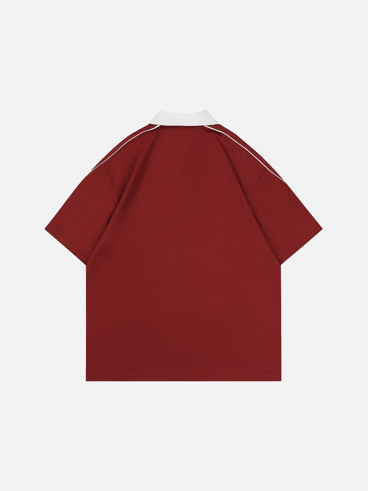 Aelfric Eden Vintage Patchwork-Poloshirt - Image 5
