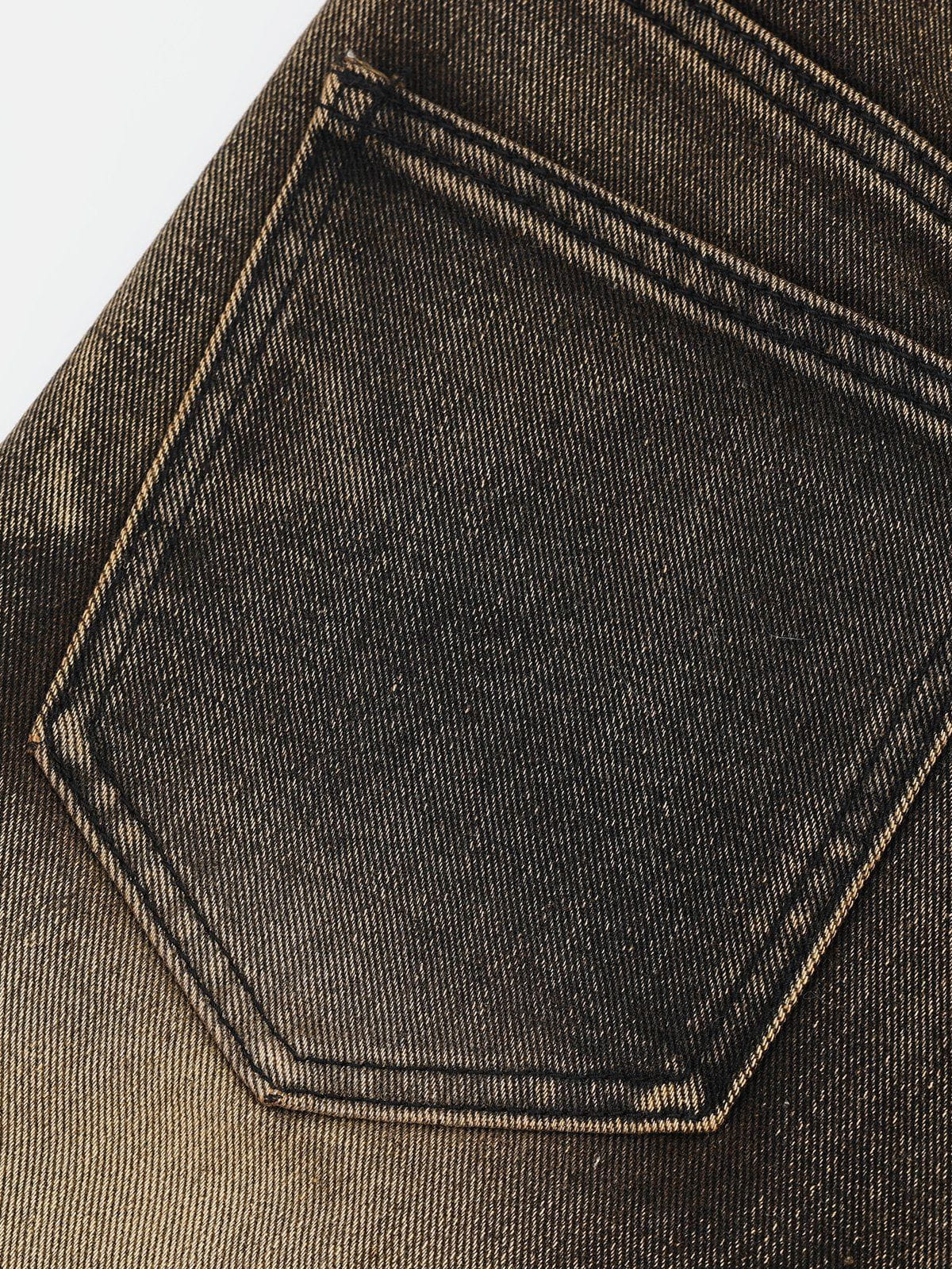Aelfric – Eden – Gewaschene, lange Jorts im Vintage-Stil - Image 10