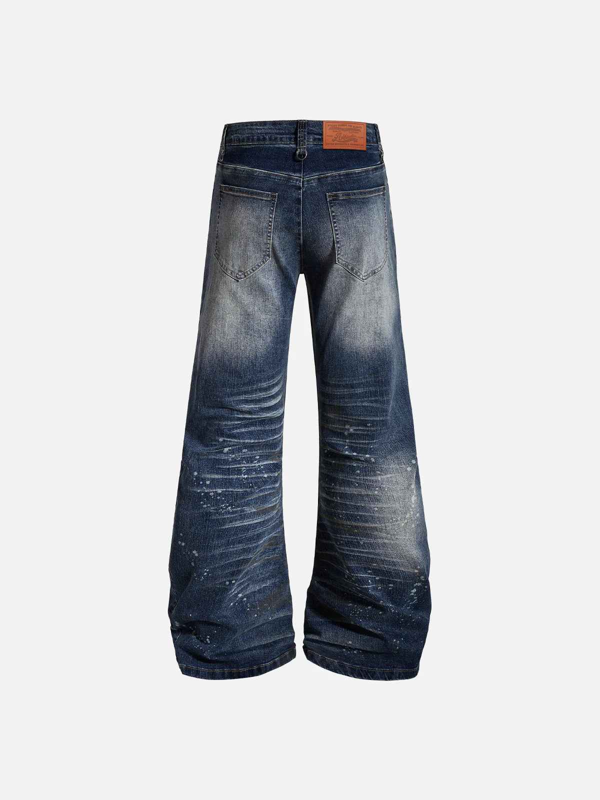 Aelfric – Eden – Verwaschene Bootcut-Jeans im Used-Look - Image 2
