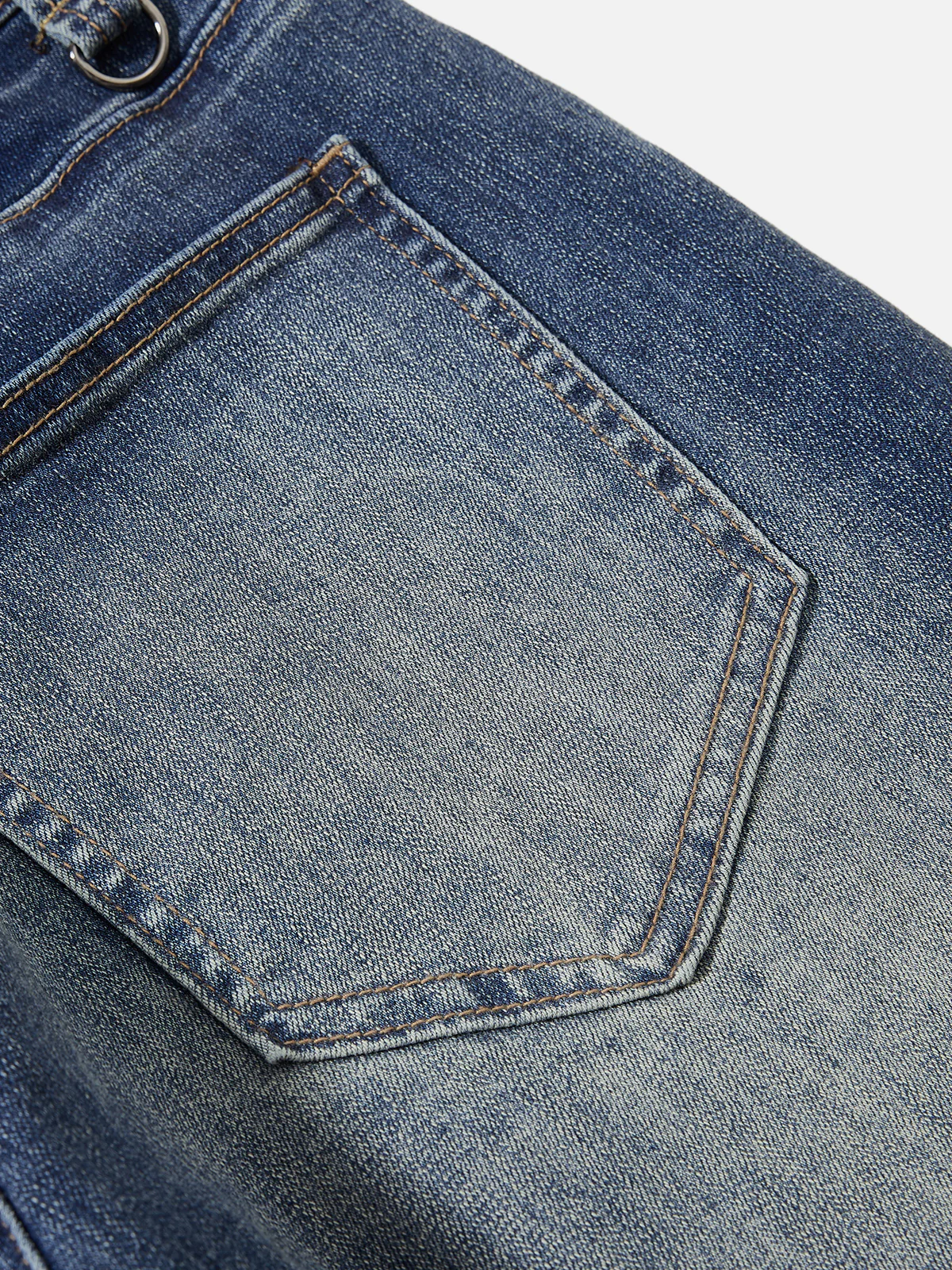 Aelfric – Eden – Verwaschene Bootcut-Jeans im Used-Look - Image 4