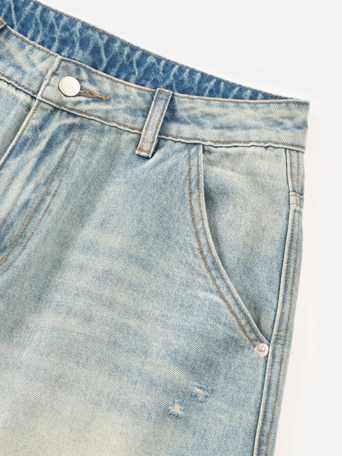 Aelfric Eden Washed Panel Baggy Barrel Jeans - Image 5