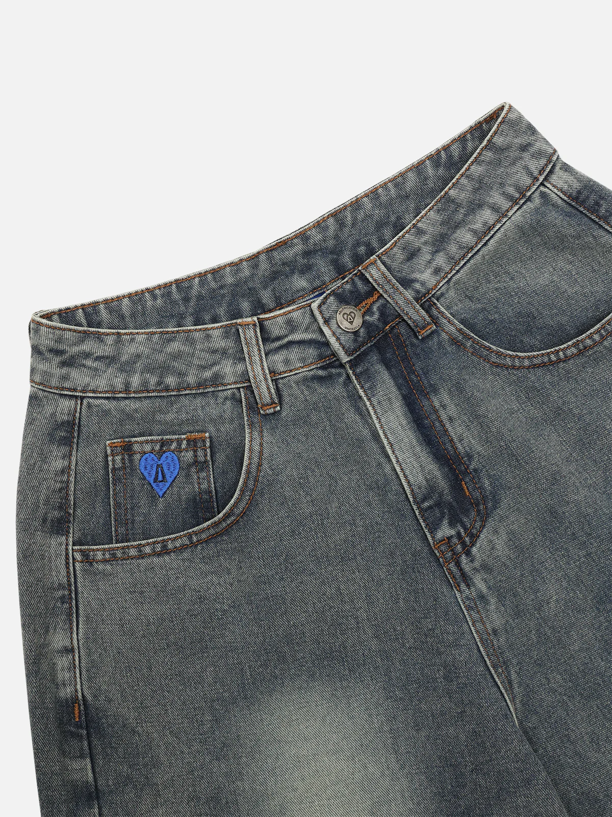 Aelfric Eden gewaschene Reverse-Jeans @iggybellyy - Image 6