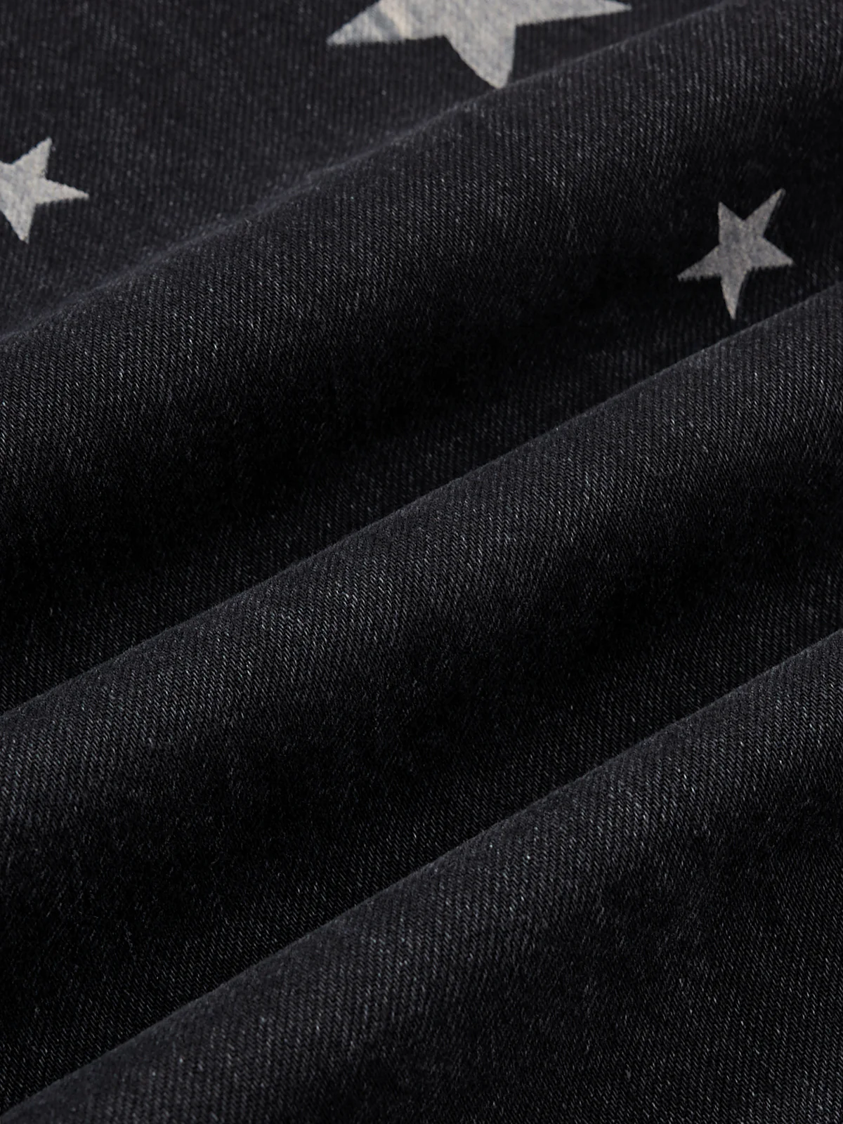 Aelfric Eden Washed Whiskering Star Barrel Jeans - Image 5