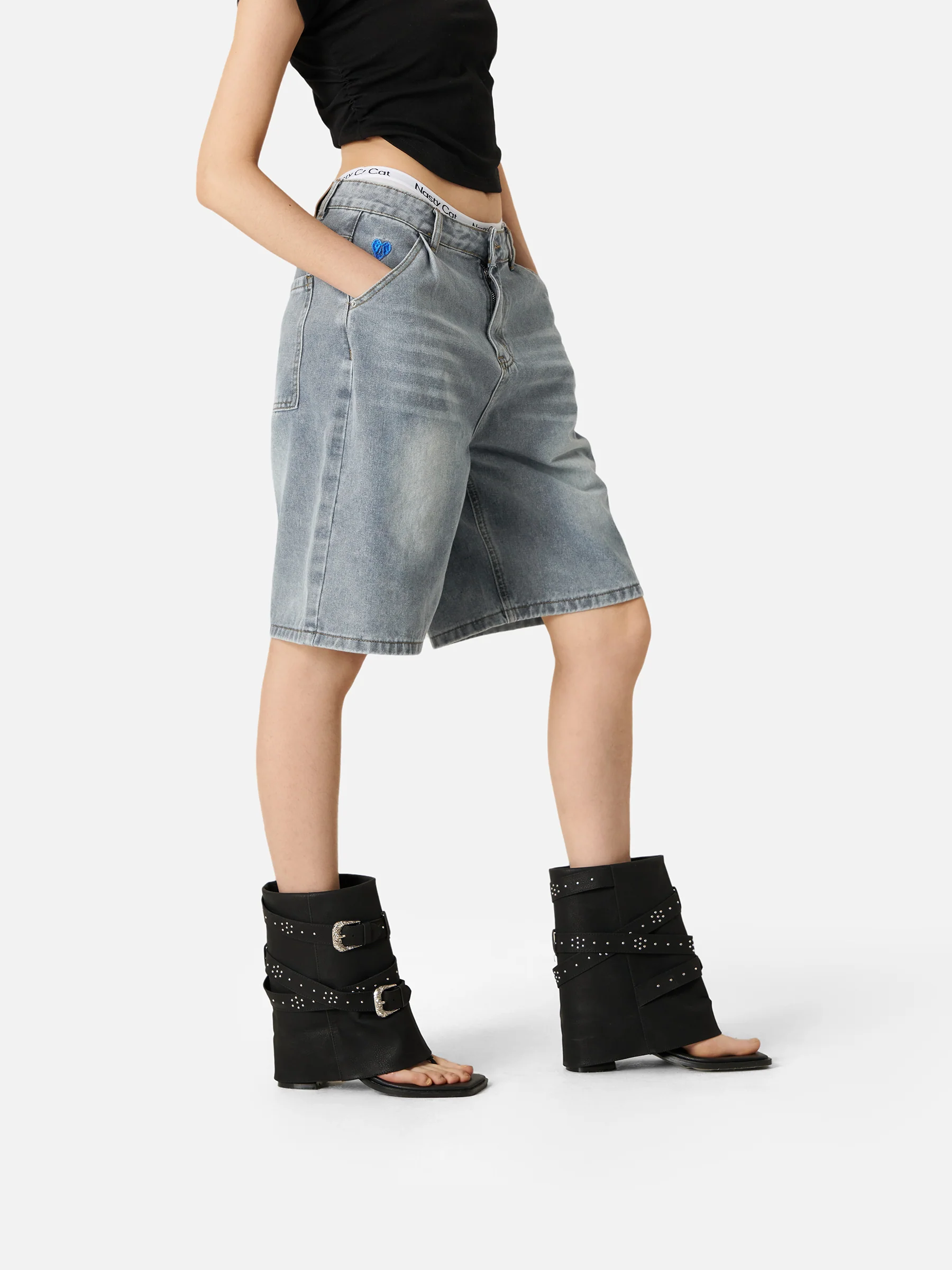 Aelfric Eden Washed-Wrinkle-Jeanshose - Image 4