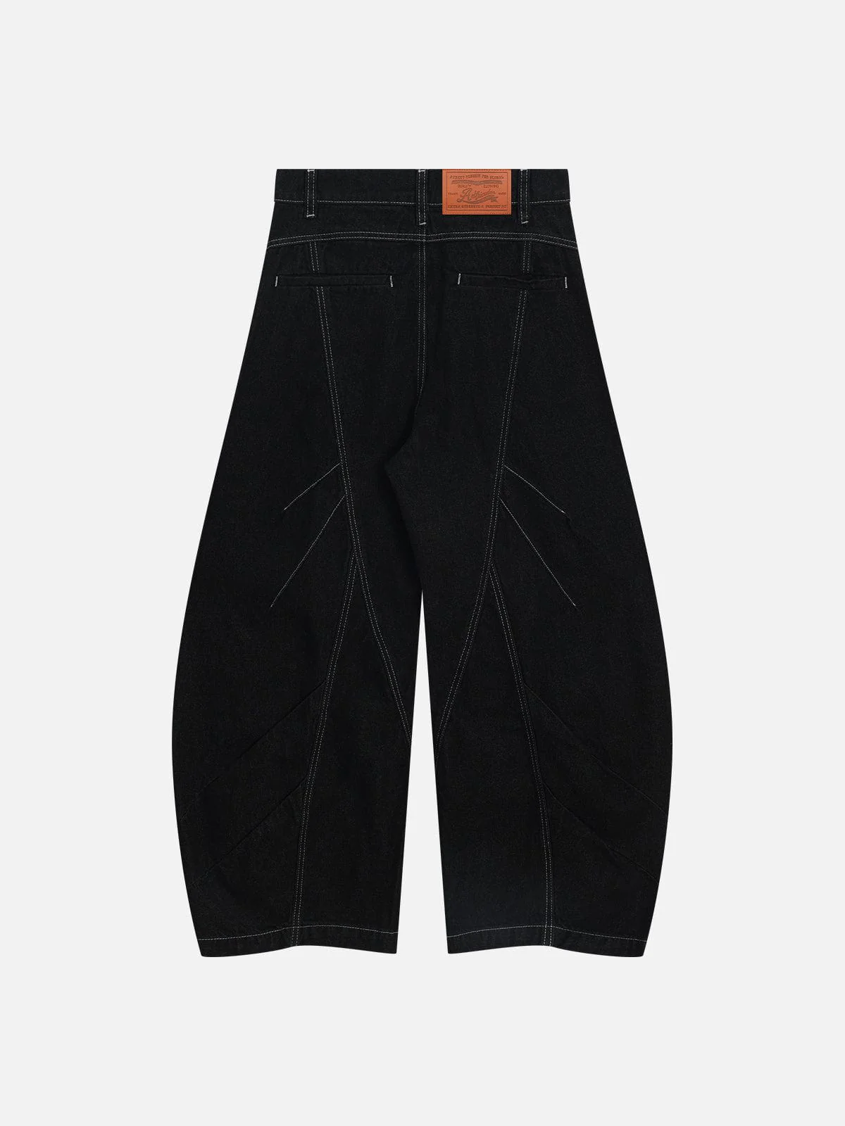Aelfric Eden Wrinkle Seam Super Baggy Barrel Jeans - Image 6