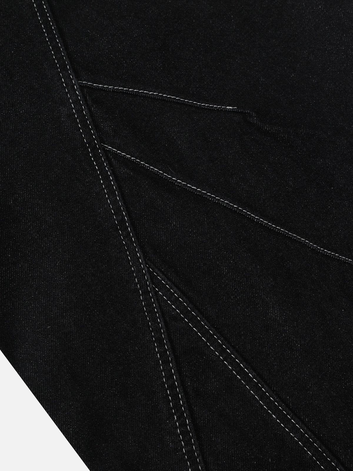 Aelfric Eden Wrinkle Seam Super Baggy Barrel Jeans - Image 9