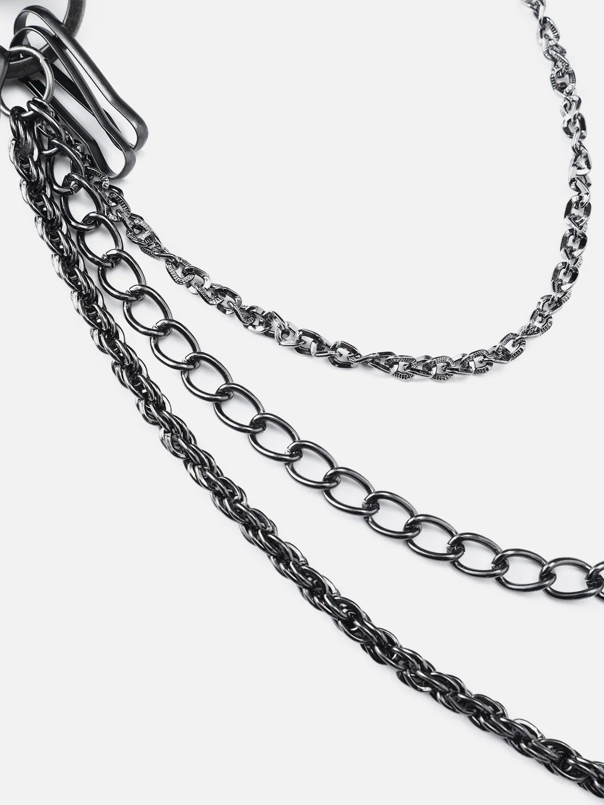 Vintage Gürtel Metallkette - Image 4